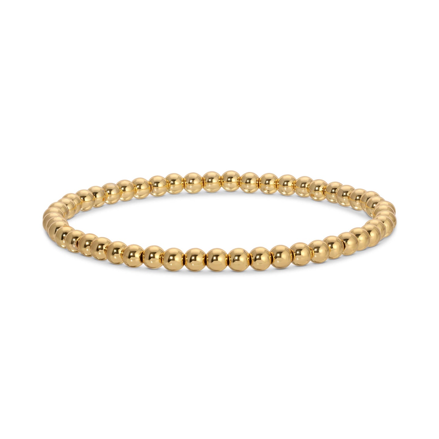 BEST SELLER: Gold Bead Stretch Bracelet