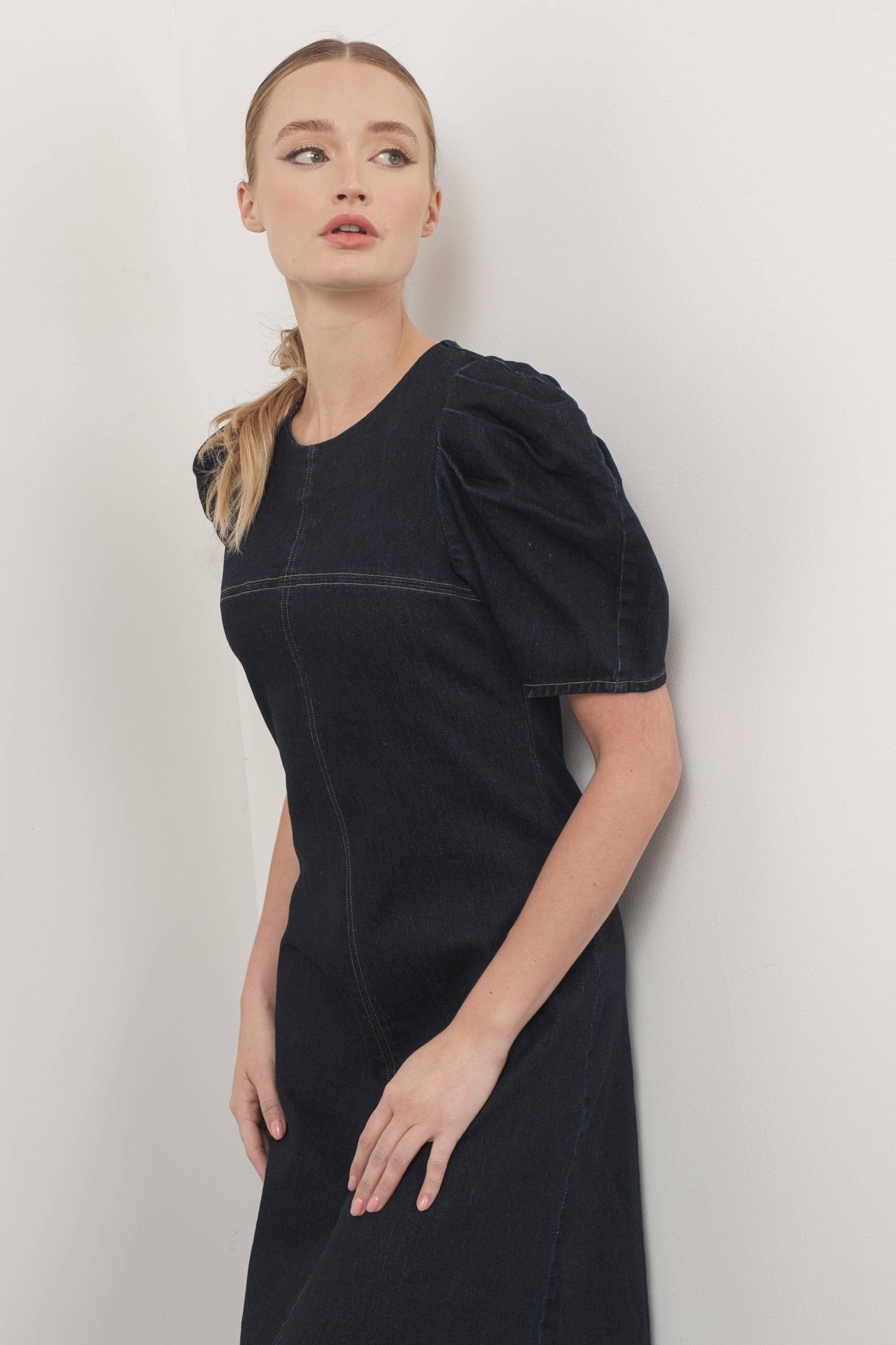 Sadie Dark Denim Dress