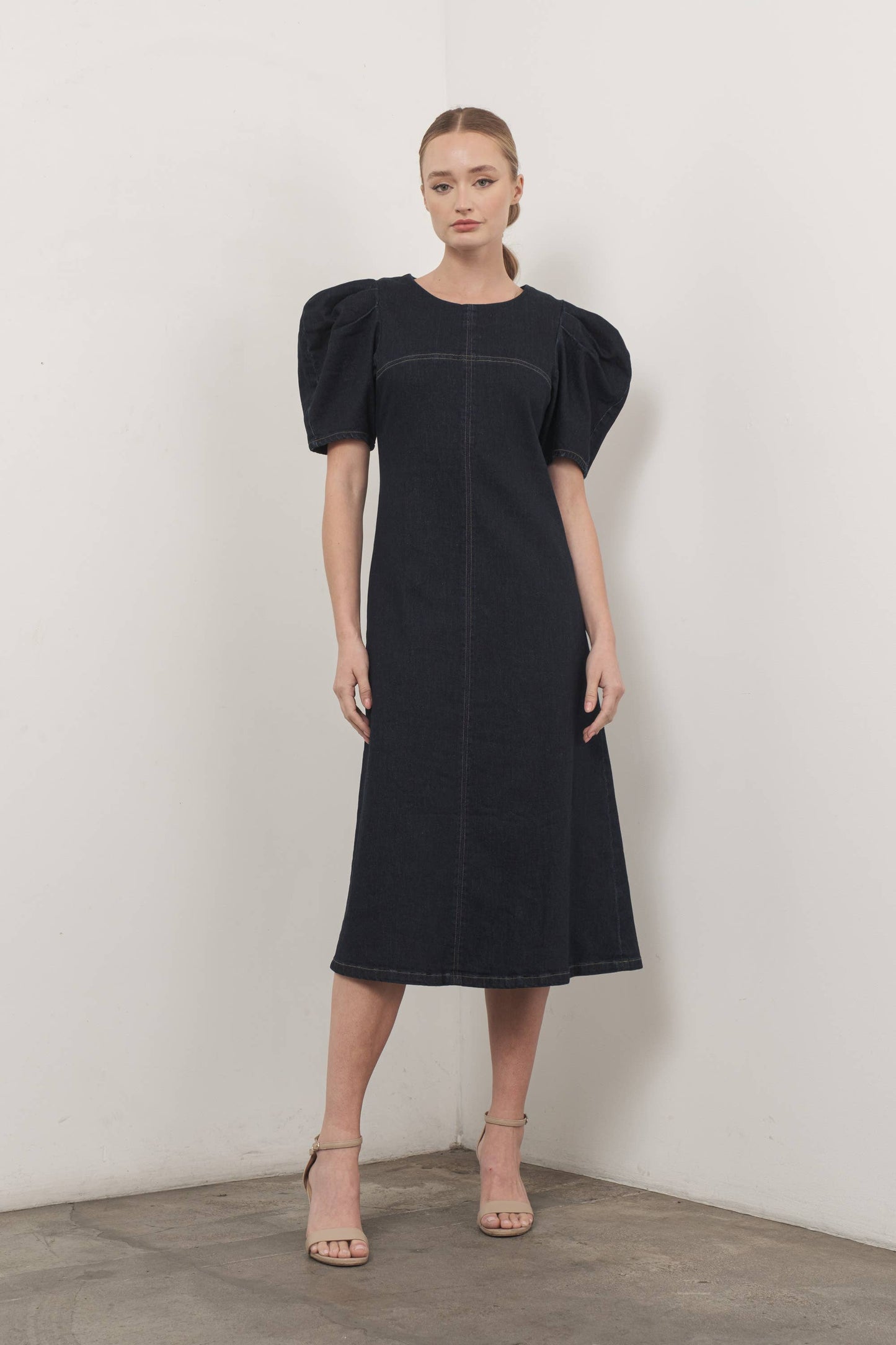 Sadie Dark Denim Dress