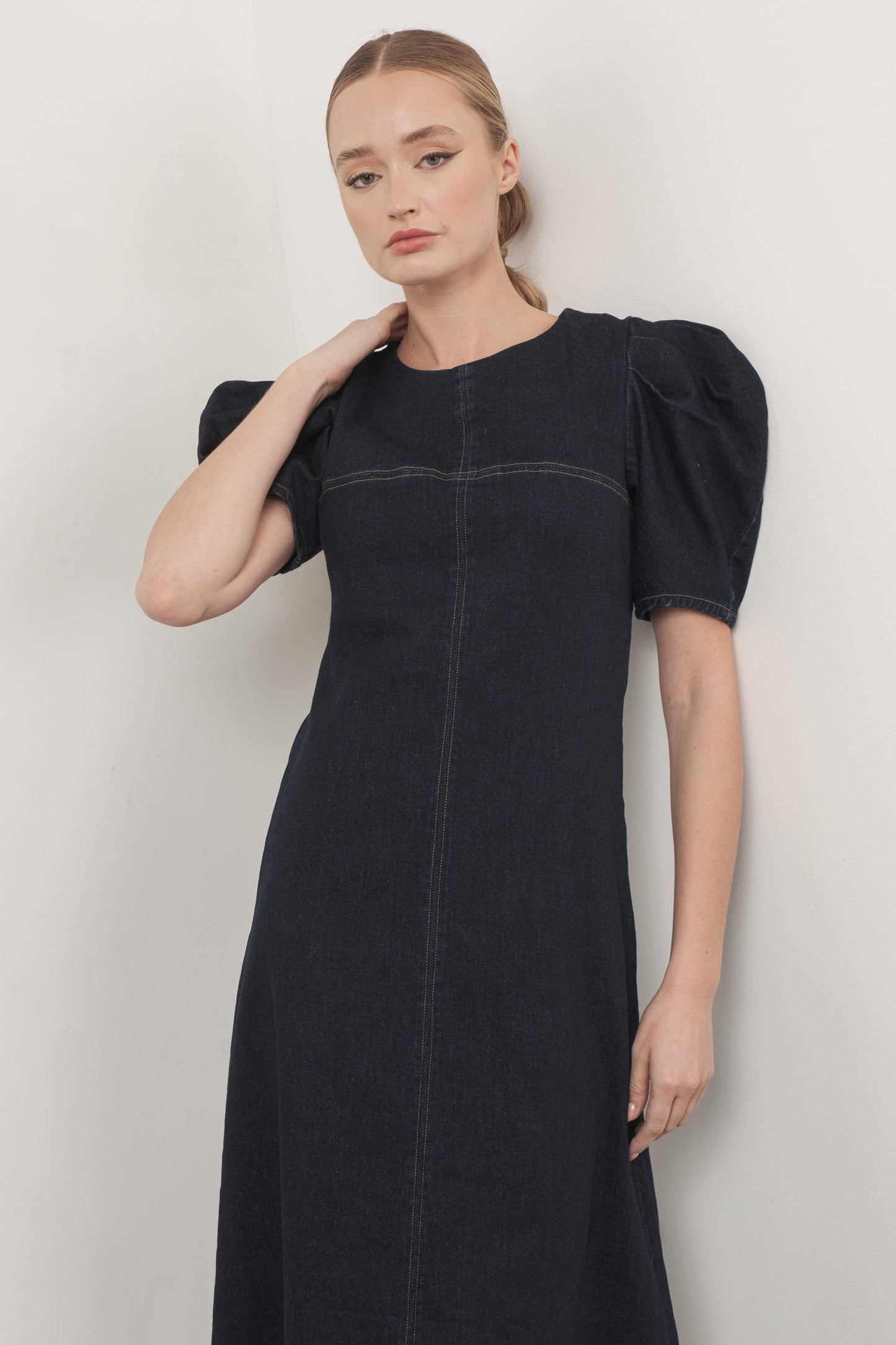 Sadie Dark Denim Dress