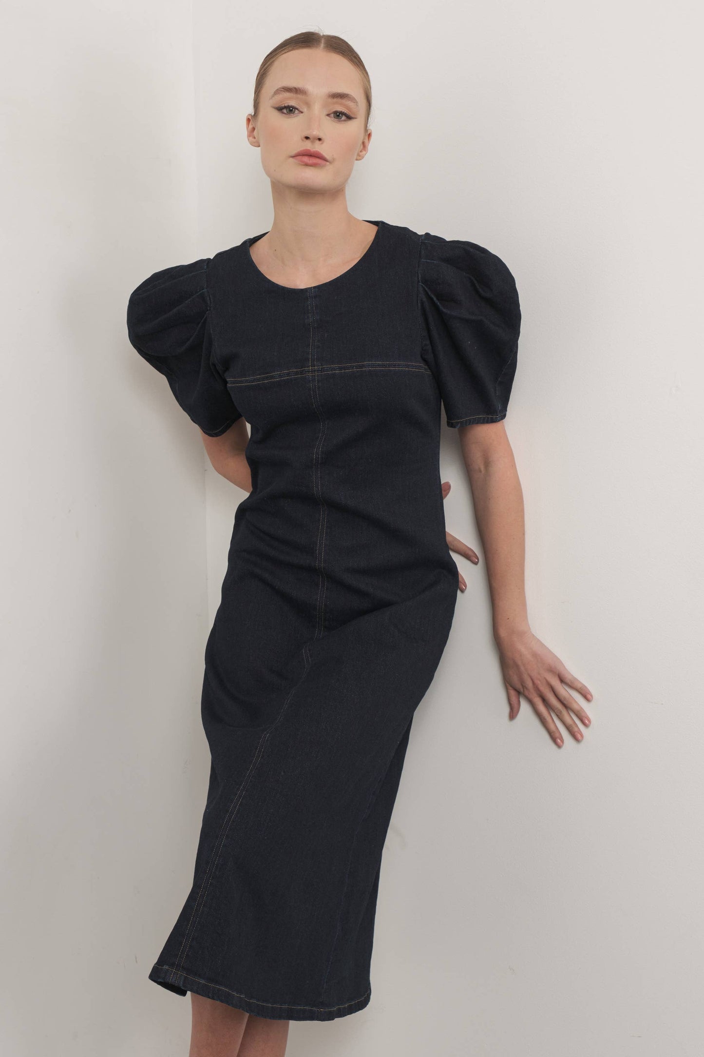 Sadie Dark Denim Dress