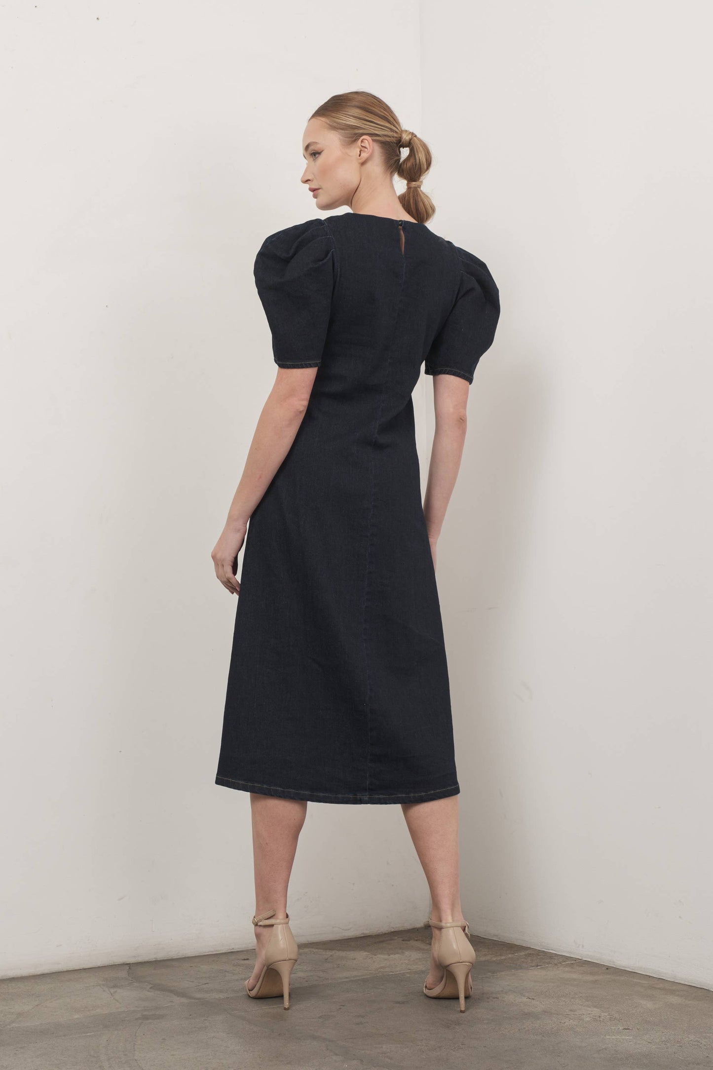 Sadie Dark Denim Dress