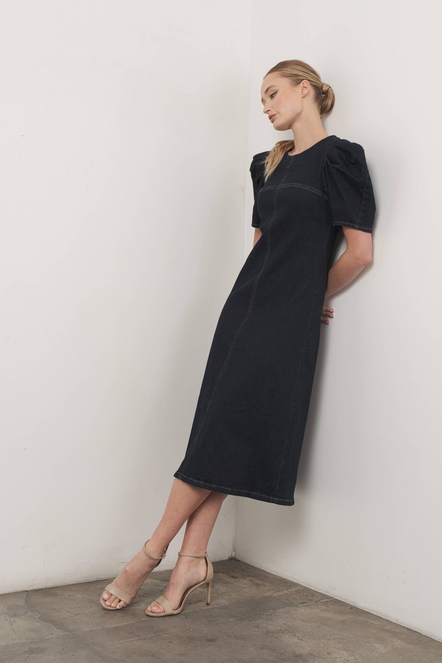 Sadie Dark Denim Dress