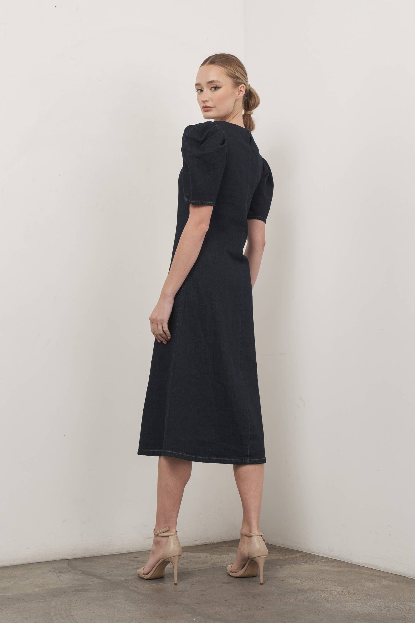Sadie Dark Denim Dress