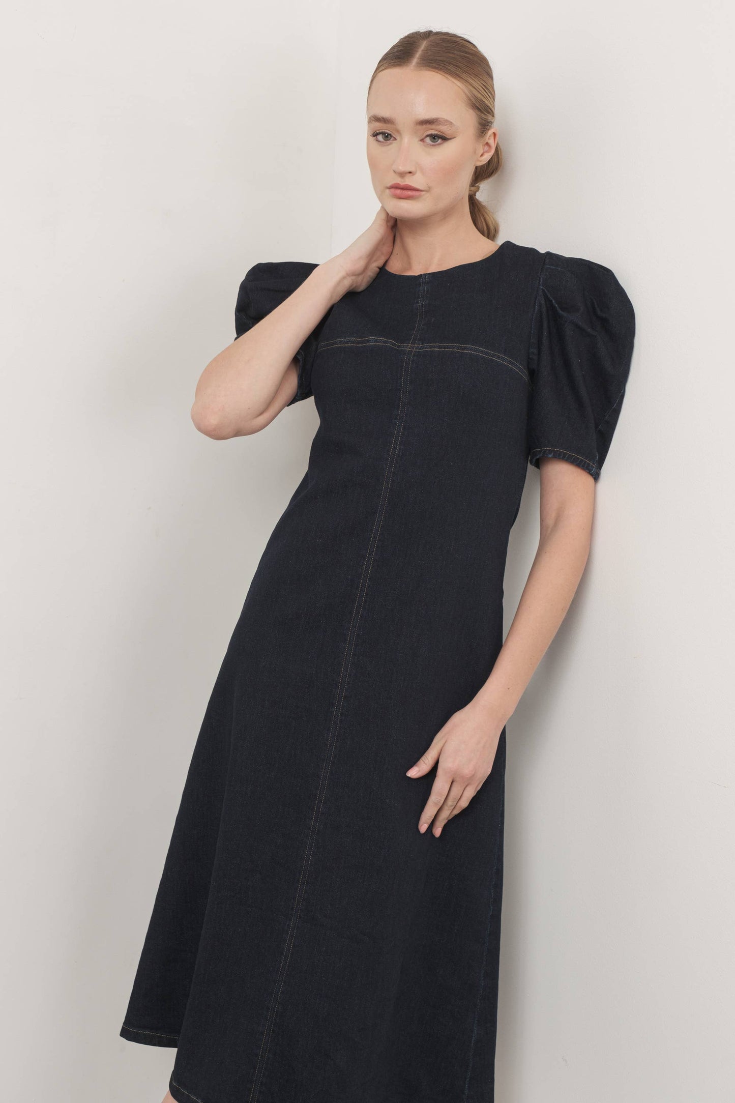 Sadie Dark Denim Dress