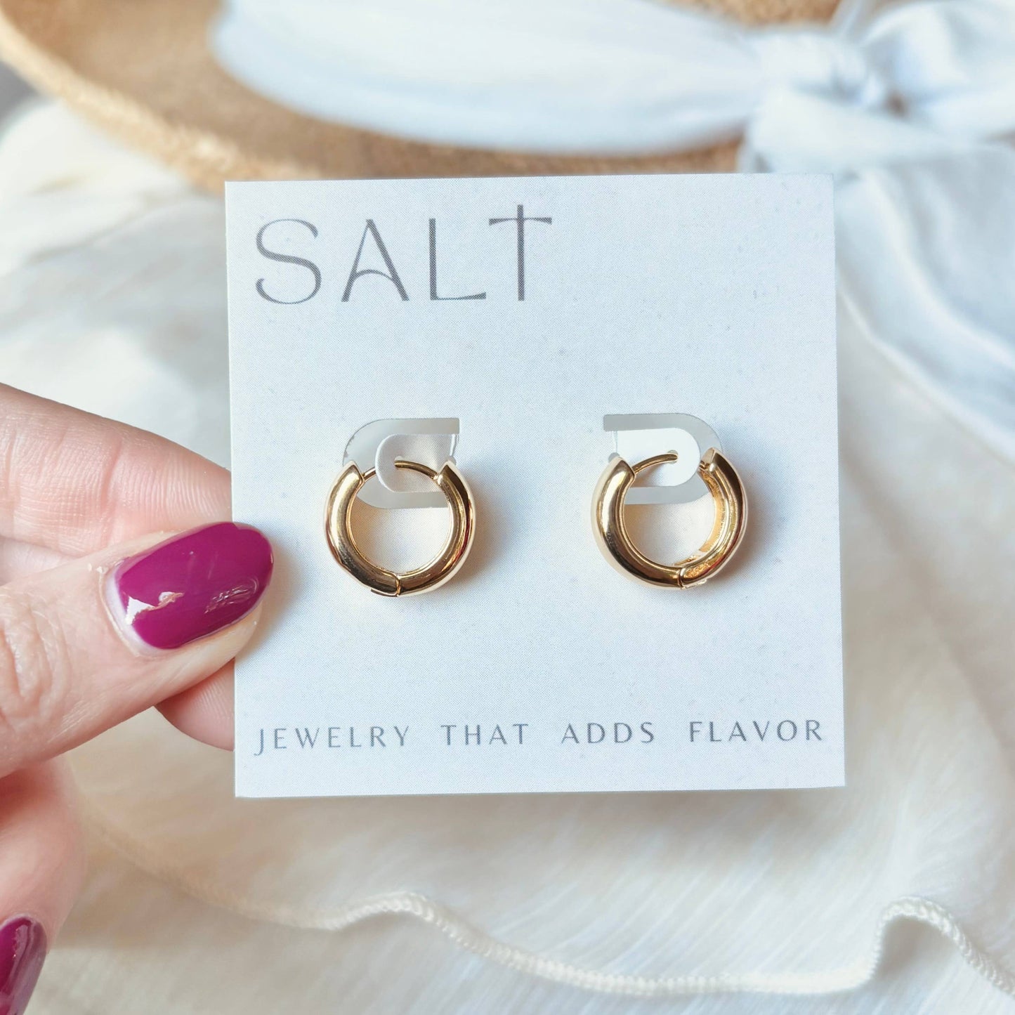 Chubby Hoop Earrings by SALT