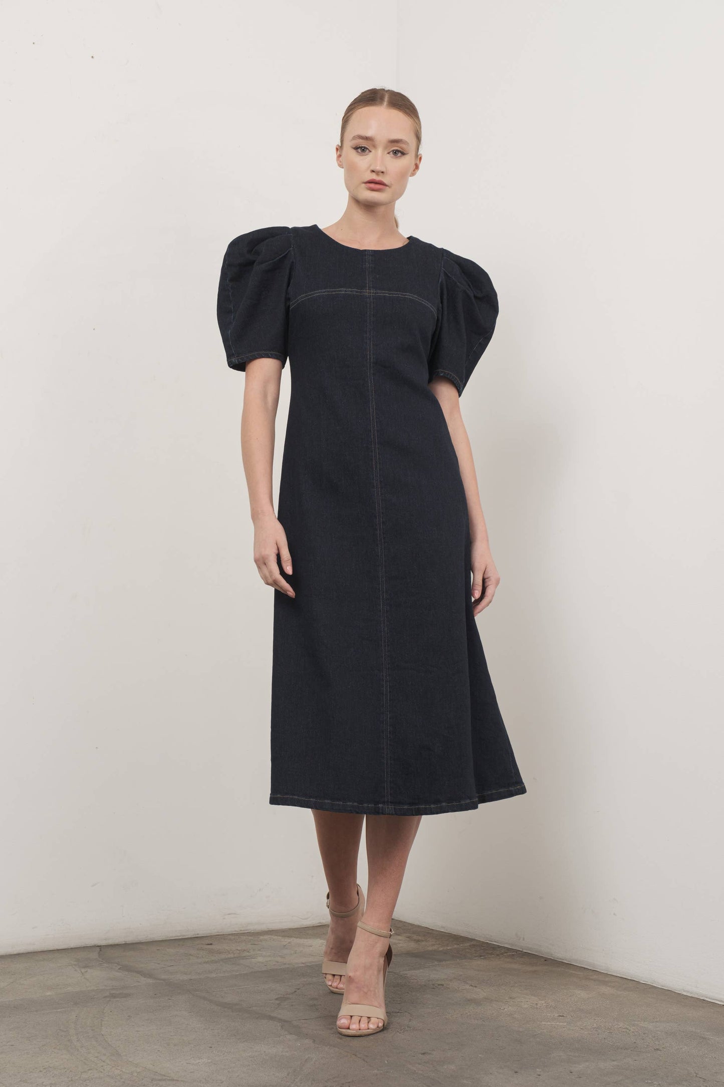 Sadie Dark Denim Dress