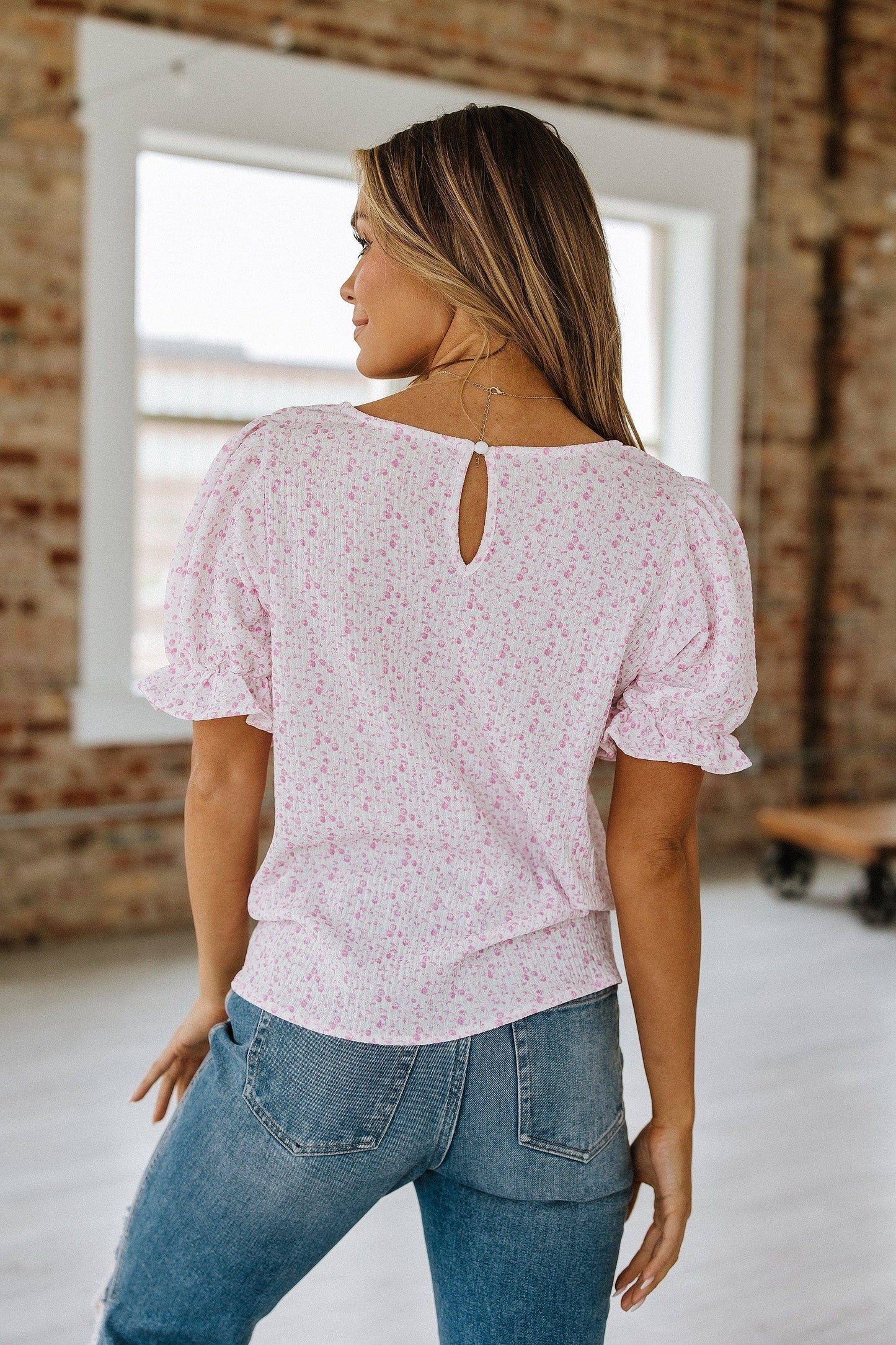 Oakleigh Floral Smocked Top