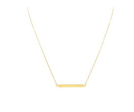 Kinsley Armelle Gold Bar Necklace