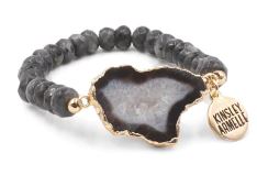 Kinsley Armelle Agate Smoky Bracelet