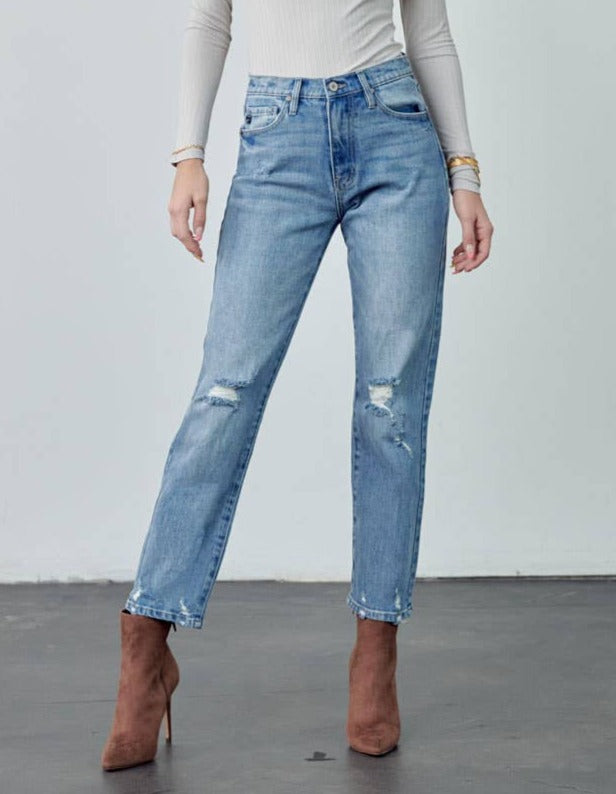 Kan Can Mom Fit High Rise Jean