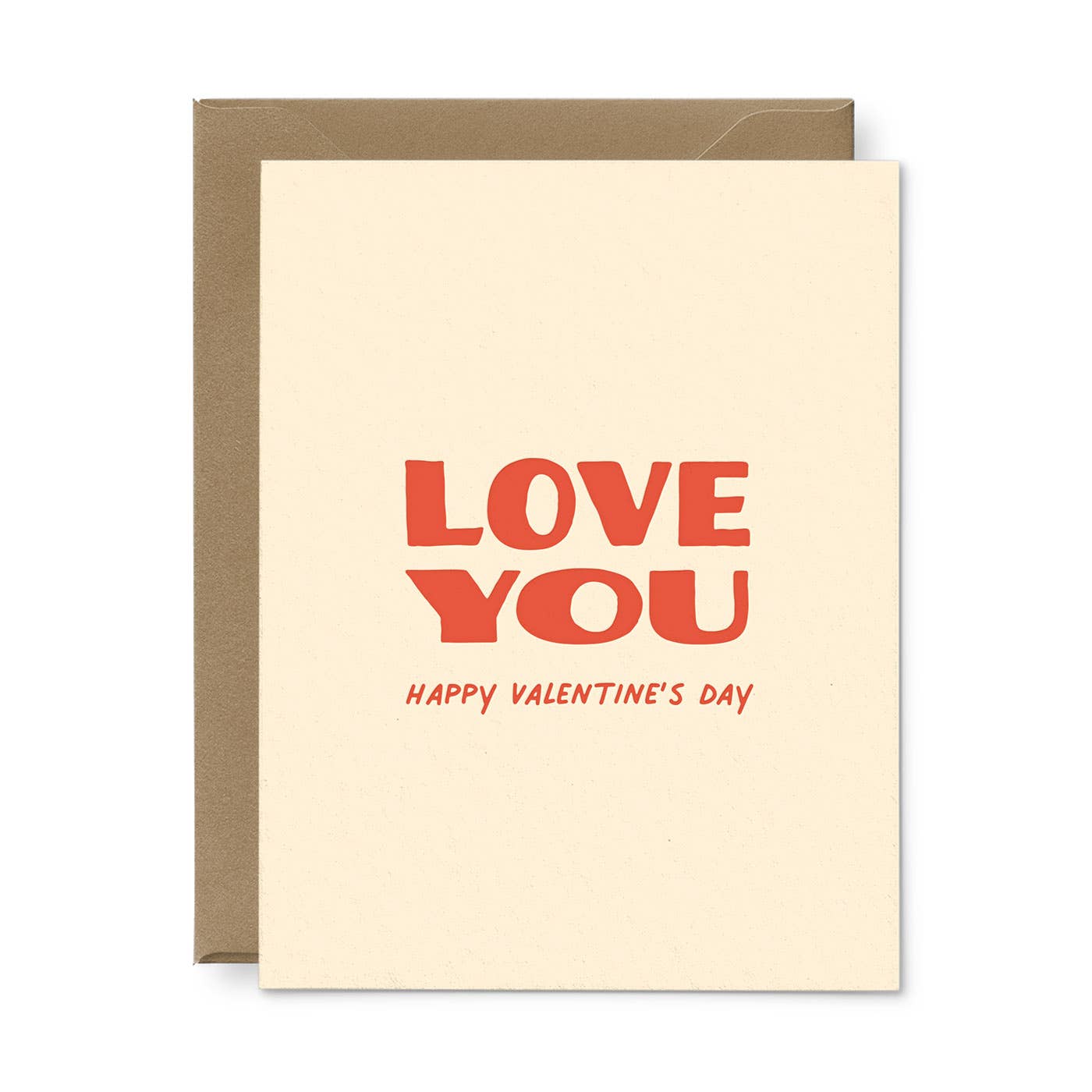 Ruff House Print Shop - Love You Happy Valentine's Day Card