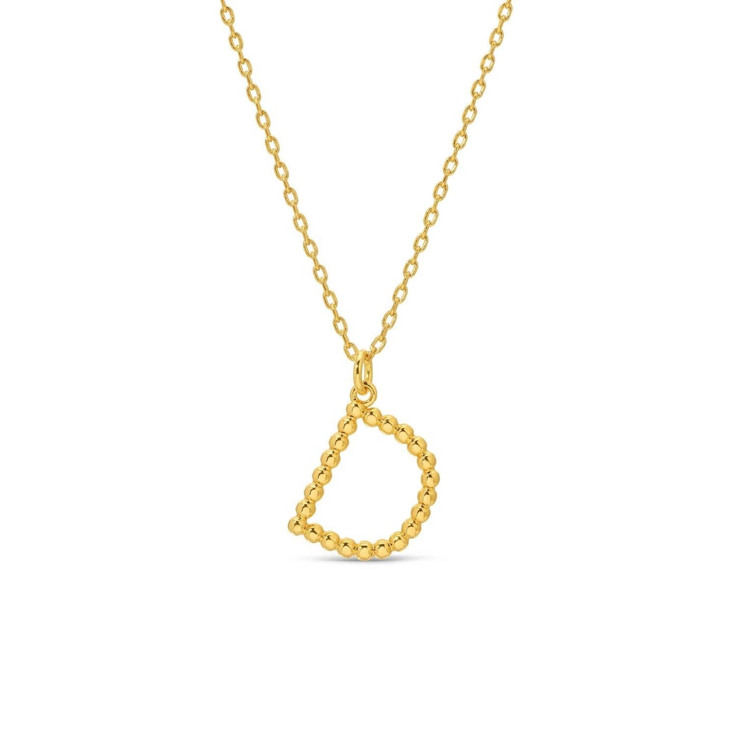 Delicate Initial Pendant