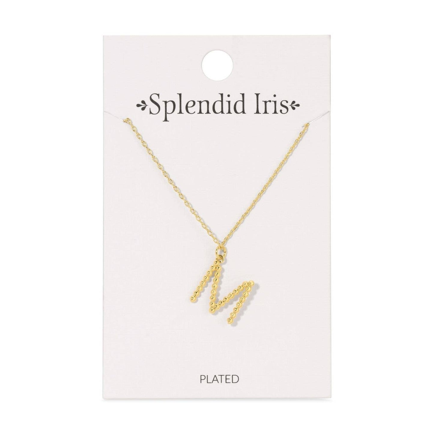 Delicate Initial Pendant