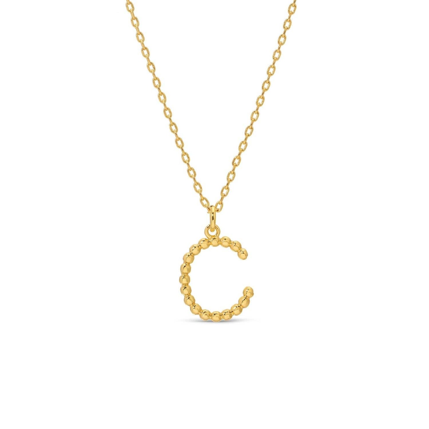 Delicate Initial Pendant