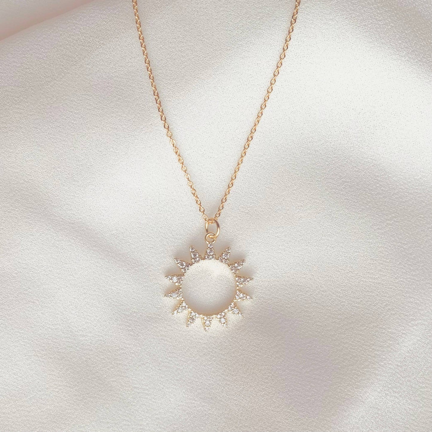 Sunburst Necklace by SALT: 18"