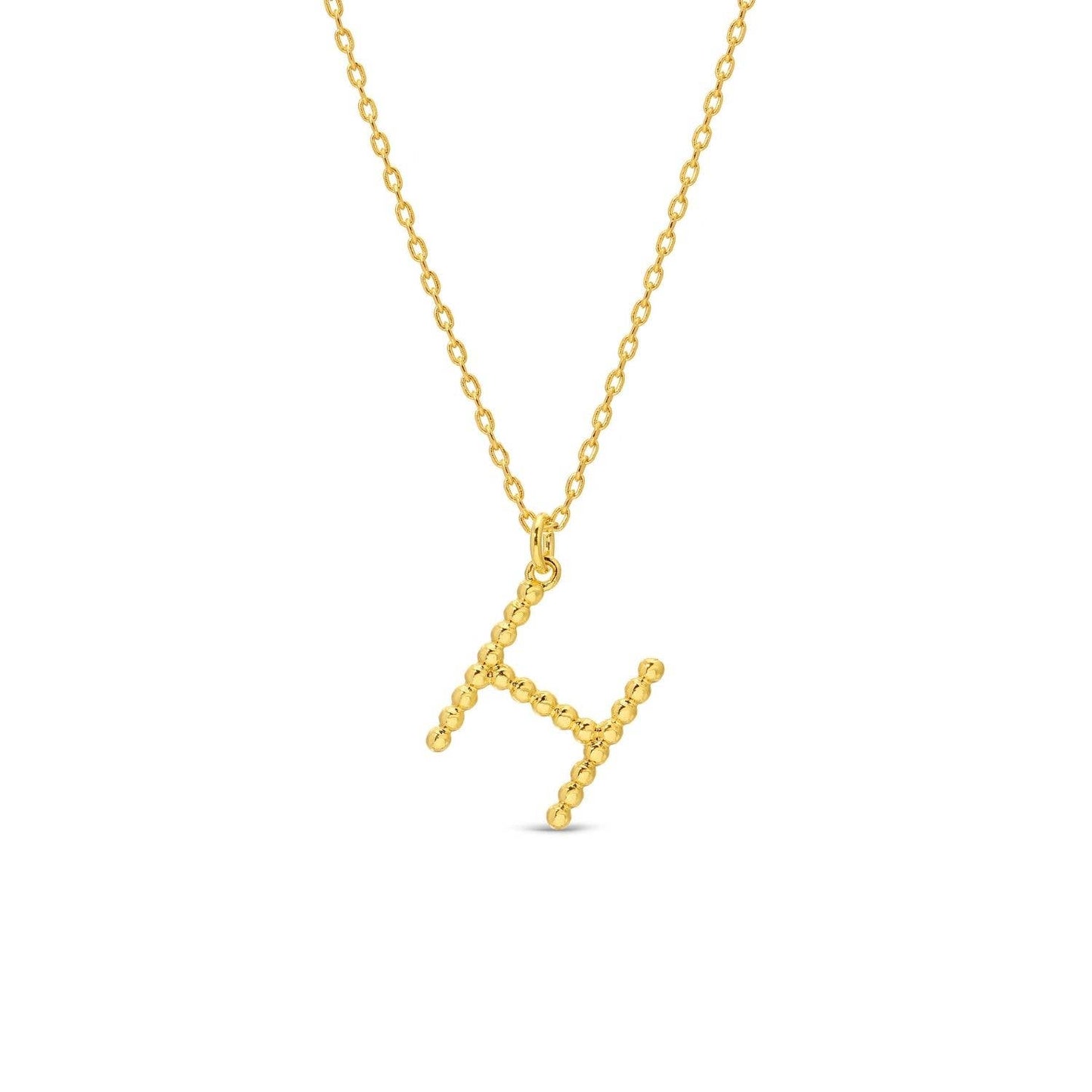 Delicate Initial Pendant