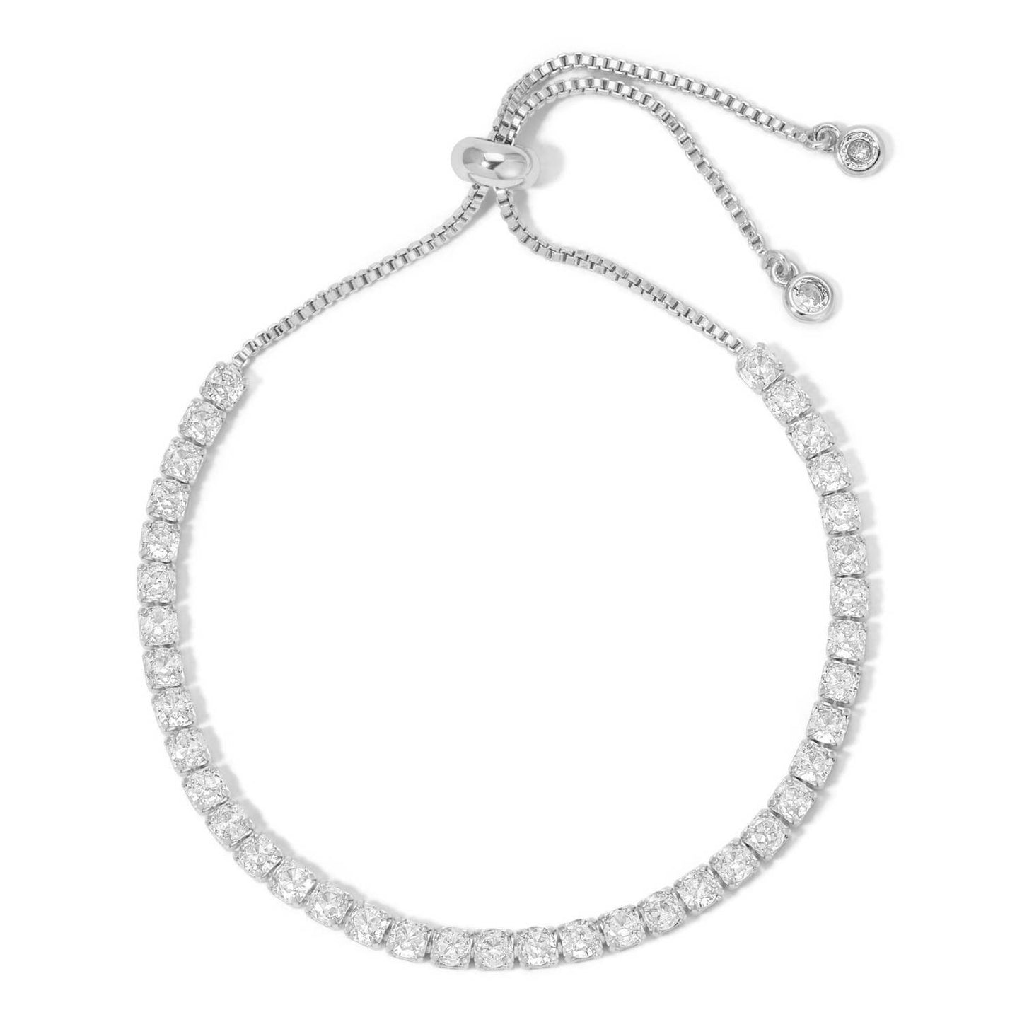 Pulley Tennis Bracelet: Gold