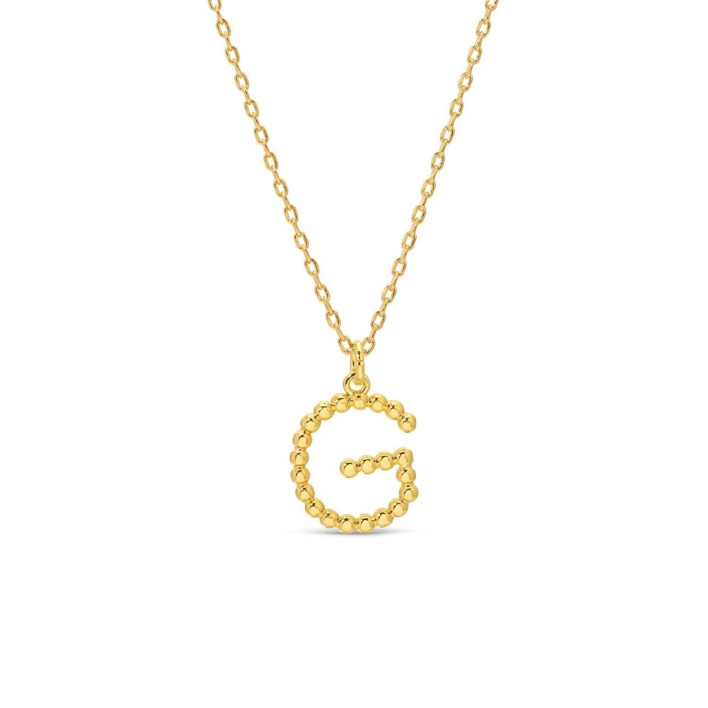 Delicate Initial Pendant