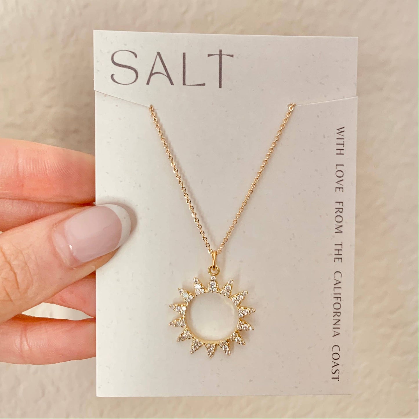 Sunburst Necklace by SALT: 18"