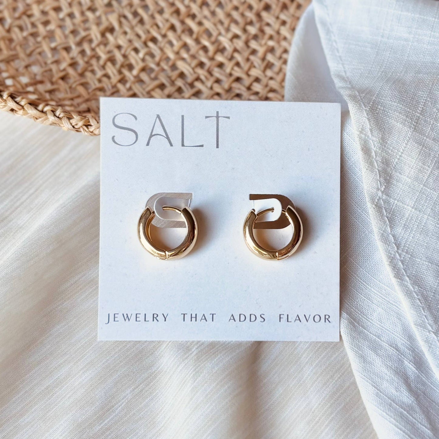 Chubby Hoop Earrings by SALT