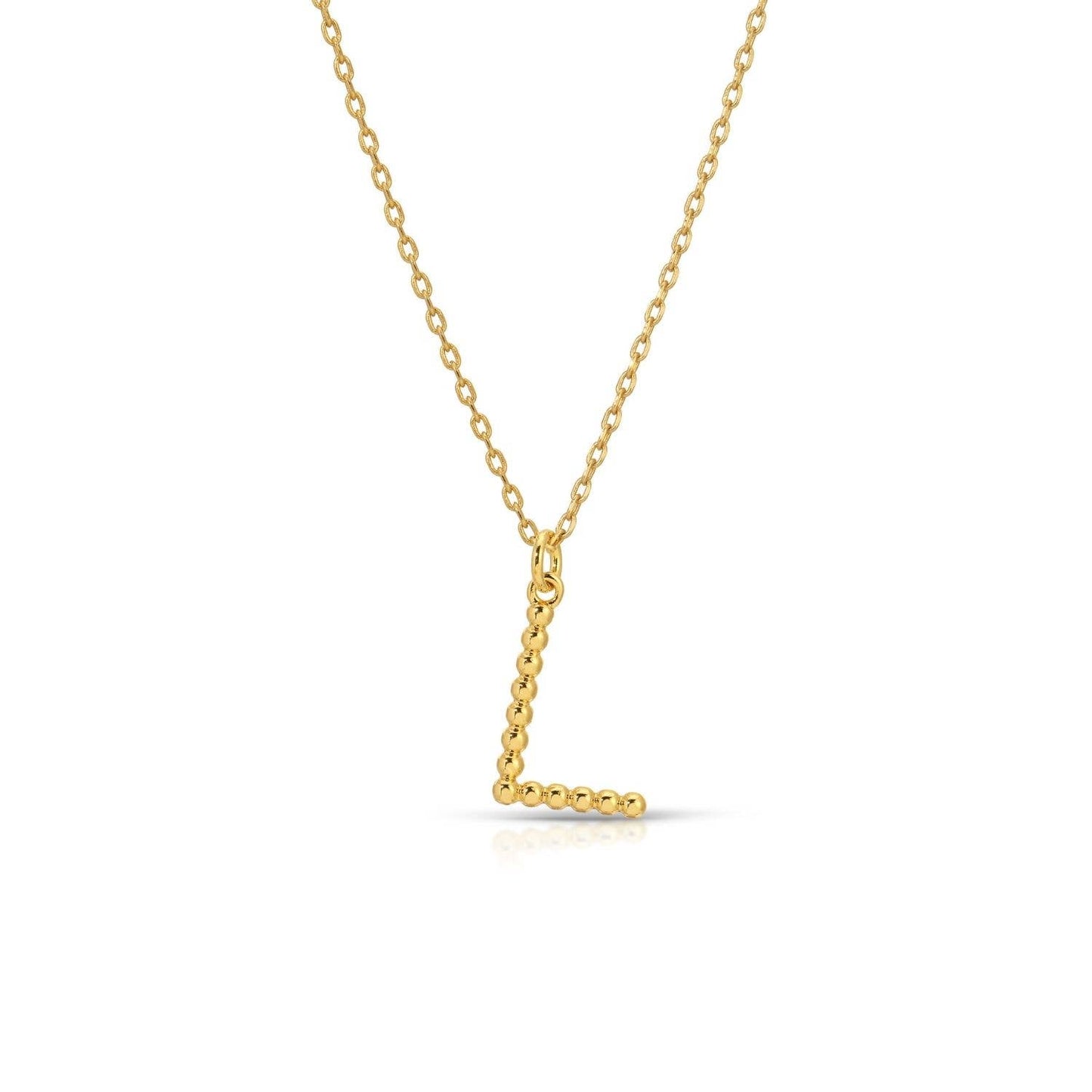 Delicate Initial Pendant