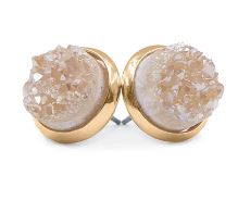 Kinsley Armelle Stone Stud Earrings