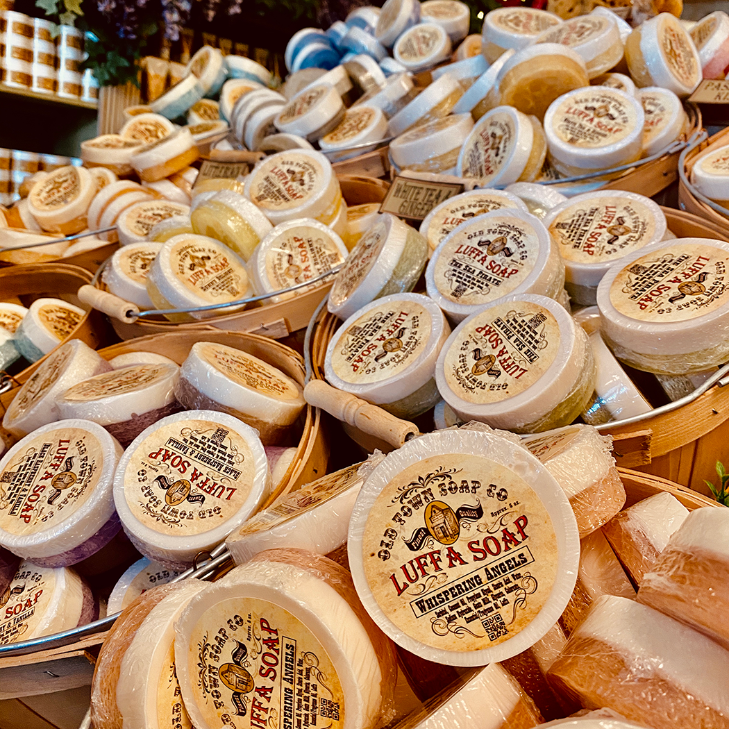 Luffa Soap -Goat's Milk Soap: Lavender