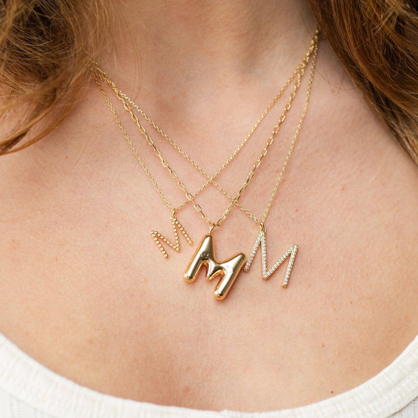Delicate Initial Pendant