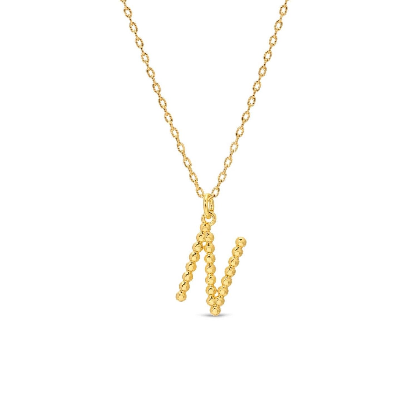 Delicate Initial Pendant