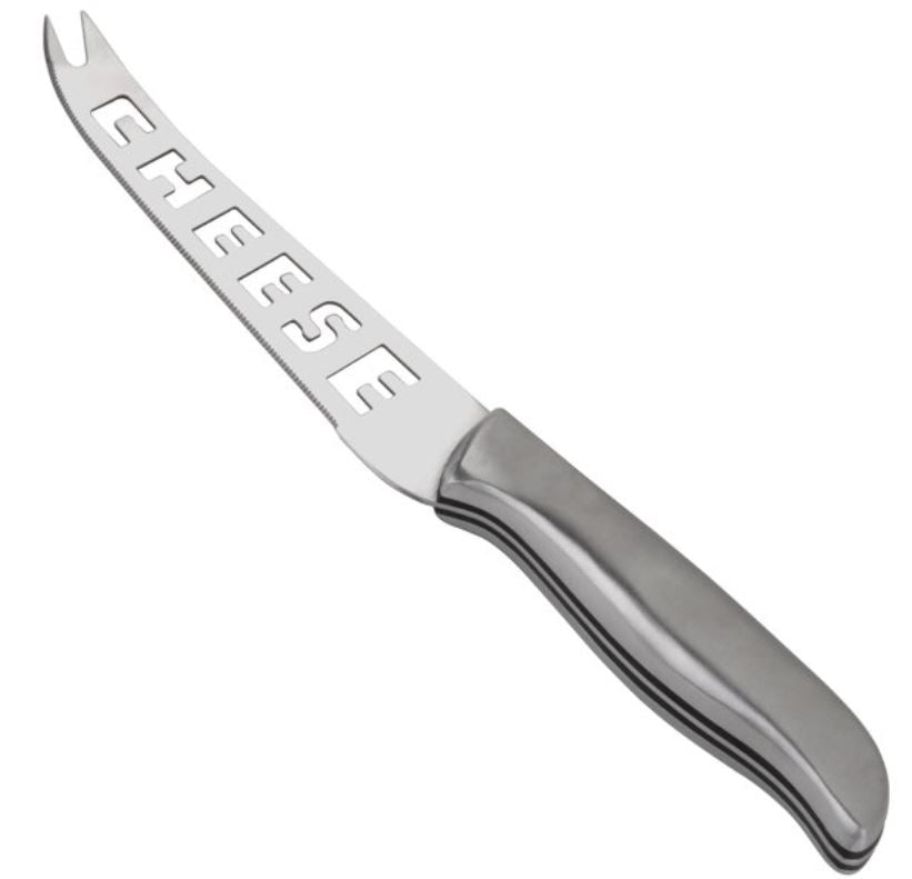 Stainless Steel Serrated Cheese Knife