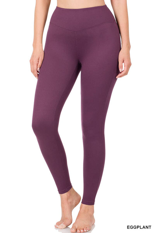 Vanilla Monkey - Plum Leggings